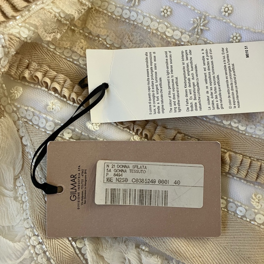 No 21 Numero Ventuno embellished skirt - Picture 4 of 12